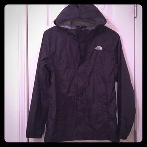 Girls ‘The North Face’ black windbreaker
